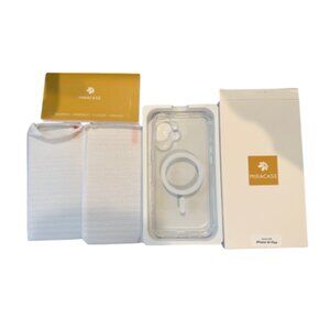 Miracase Magnetic Clear Case for iPhone 16 Plus 6.7" – New Open Box